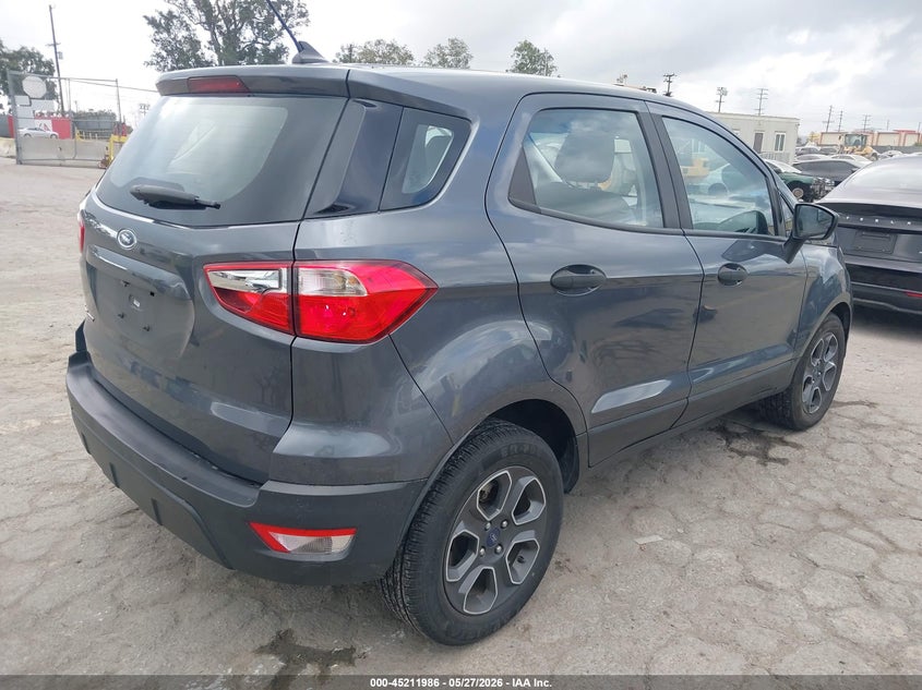2021 Ford Ecosport VIN MAJ3S2FEXMC407565 IAAI salvage auction — SUSPENSION, Salvage Title, sold $1,550 on 2026-07-15 (photo 4)
