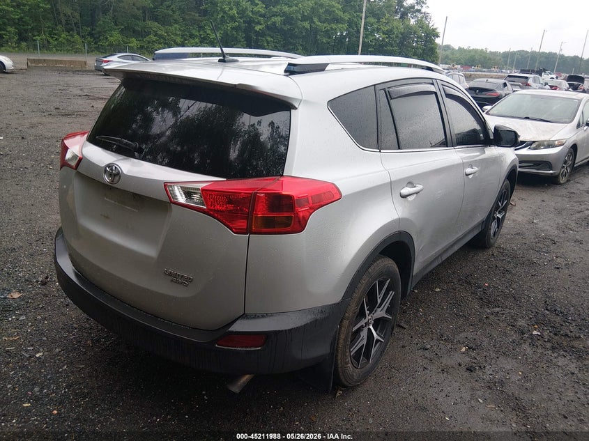 2014 Toyota Rav 4 VIN JTMDFREV1ED083950 IAAI salvage auction — NORMAL WEAR, Clear (Maryland), sold $7,100 on 2026-07-08 (photo 4)