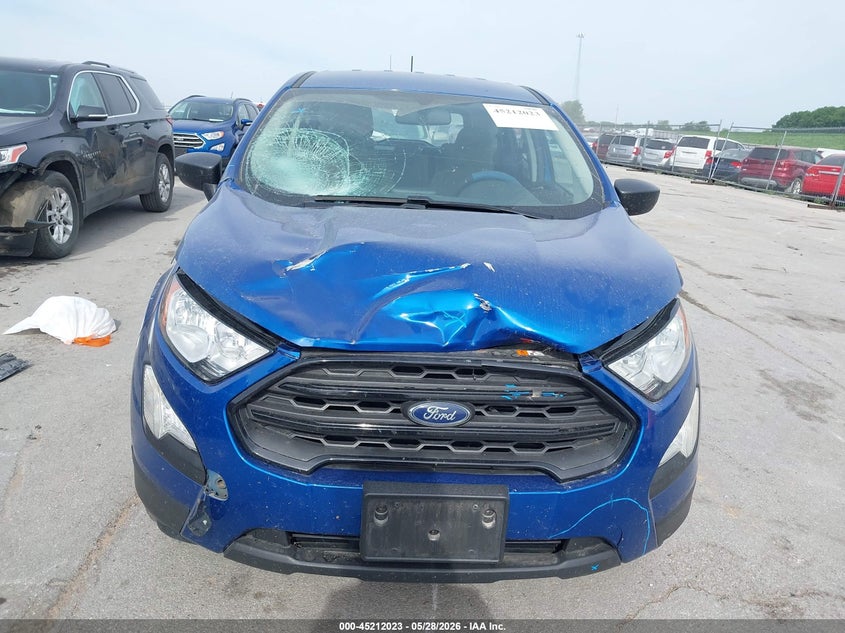2018 Ford Ecosport VIN MAJ3P1RE4JC186015 IAAI salvage auction — FRONT END, Salvage Title, sold $1,450 on 2026-07-14 (photo 6)