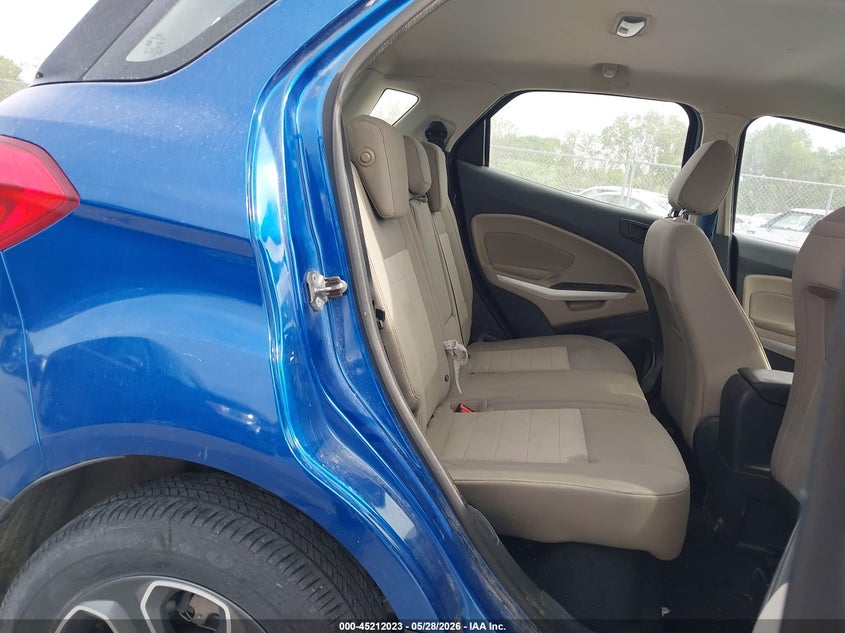 2018 Ford Ecosport VIN MAJ3P1RE4JC186015 IAAI salvage auction — FRONT END, Salvage Title, sold $1,450 on 2026-07-14 (photo 8)