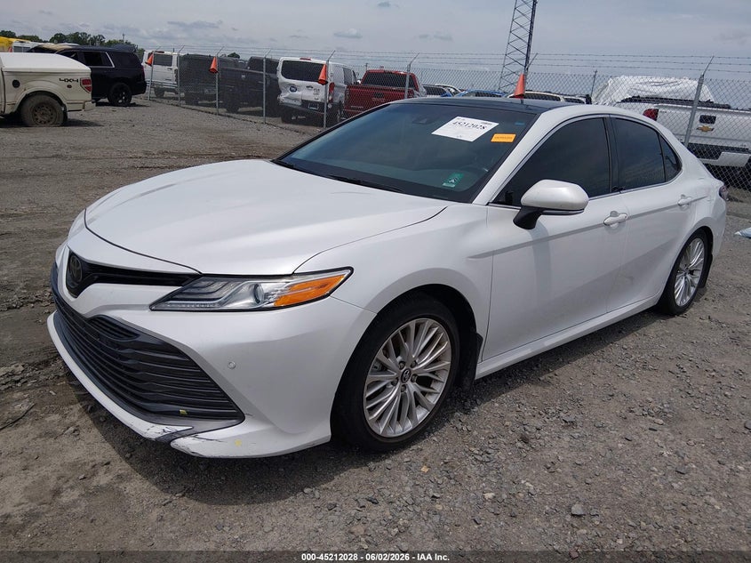 2018 Toyota Camry VIN 4T1B11HK7JU130218 IAAI salvage auction — HAIL, Salvage Title, sold $9,800 on 2026-07-05 (photo 2)