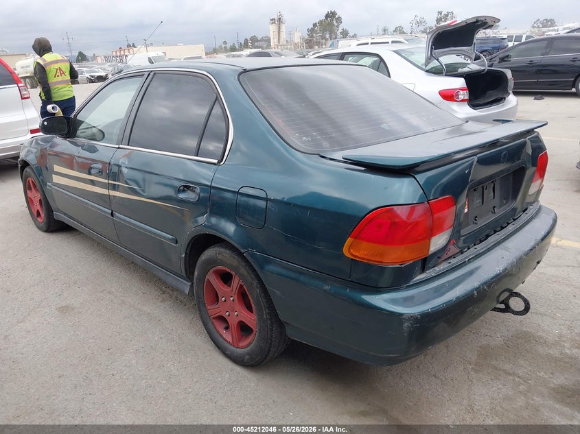1997 Honda Civic VIN JHMEJ6671VS037529 IAAI salvage auction — REAR END, Salvage (California), sold $200 on 2026-07-15 (photo 3)