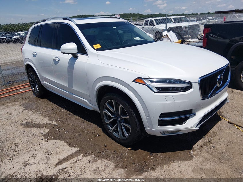 2018 Volvo Xc90 VIN YV4A22PKXJ1207442 IAAI salvage auction — HAIL, Clear (Oklahoma), sold $10,300 on 2026-07-21 (photo 1)