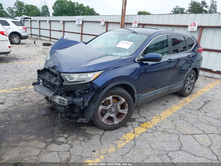 2018 Honda Cr-v VIN 7FARW1H57JE023763 IAAI salvage auction — FRONT END, Salvage (Georgia), sold $3,950 on 2026-08-07 (photo 2)