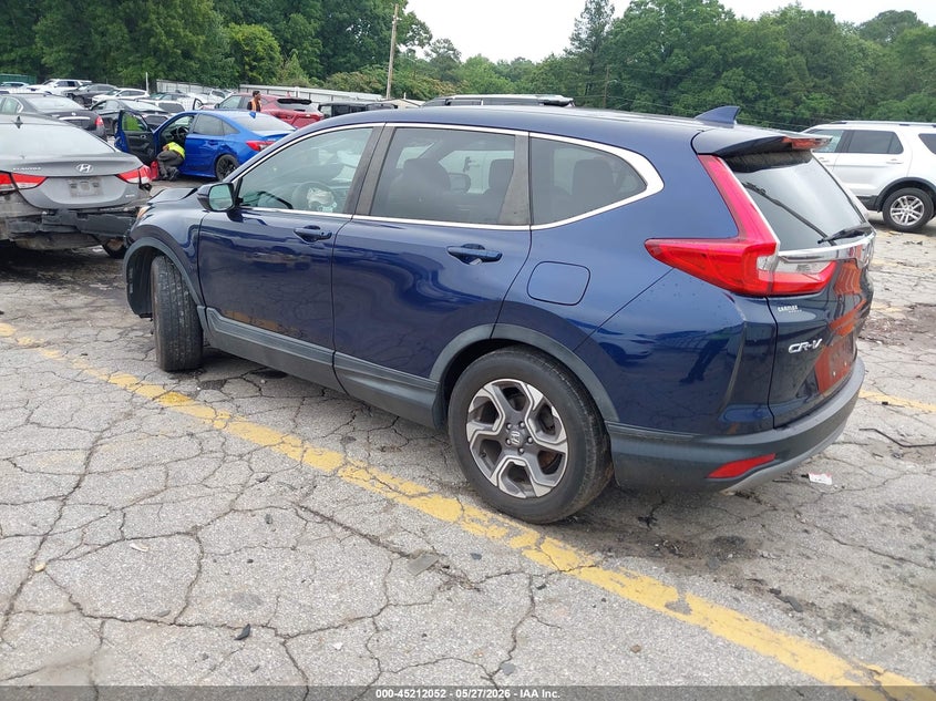 2018 Honda Cr-v VIN 7FARW1H57JE023763 IAAI salvage auction — FRONT END, Salvage (Georgia), sold $3,950 on 2026-08-07 (photo 3)