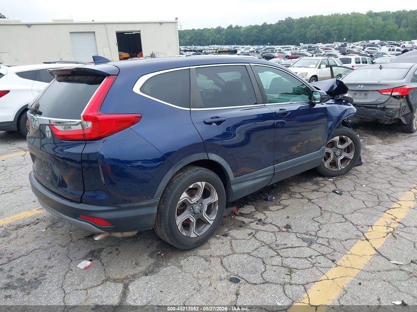2018 Honda Cr-v VIN 7FARW1H57JE023763 IAAI salvage auction — FRONT END, Salvage (Georgia), sold $3,950 on 2026-08-07 (photo 4)
