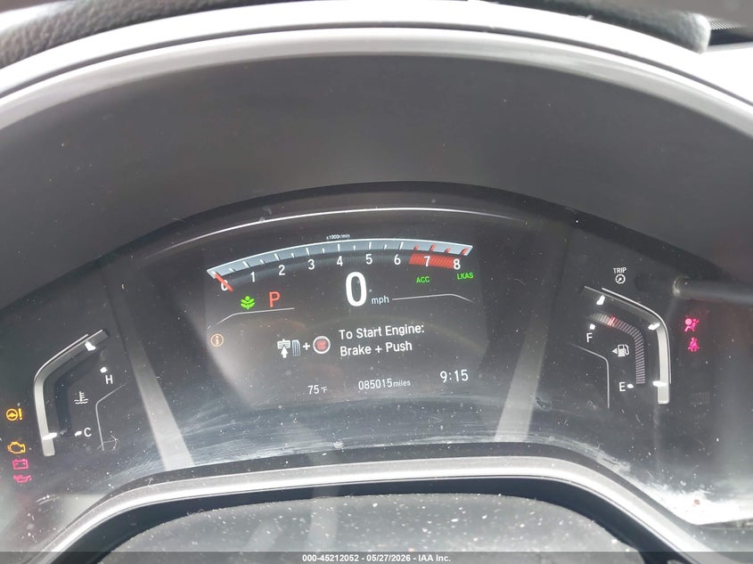 2018 Honda Cr-v VIN 7FARW1H57JE023763 IAAI salvage auction — FRONT END, Salvage (Georgia), sold $3,950 on 2026-08-07 (photo 7)