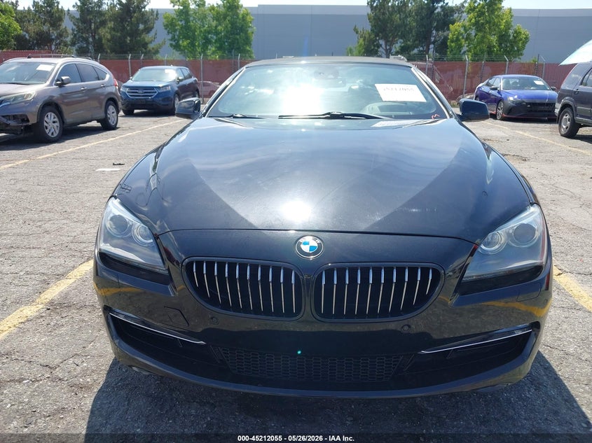 2012 BMW 6er VIN WBALZ3C59CDL71602 IAAI salvage auction — NORMAL WEAR, Clear - Dealer Only (California), sold $1,475 on 2026-07-28 (photo 6)