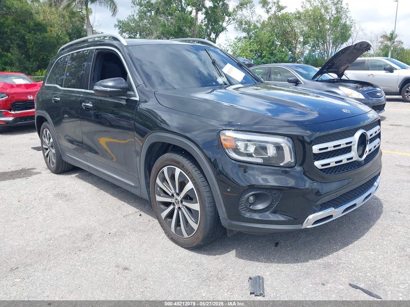 2020 Mercedes-benz Glb VIN W1N4M4GB4LW035655 IAAI salvage auction — WATER/FLOOD, Salvage Title, sold $8,550 on 2026-07-06 (photo 1)