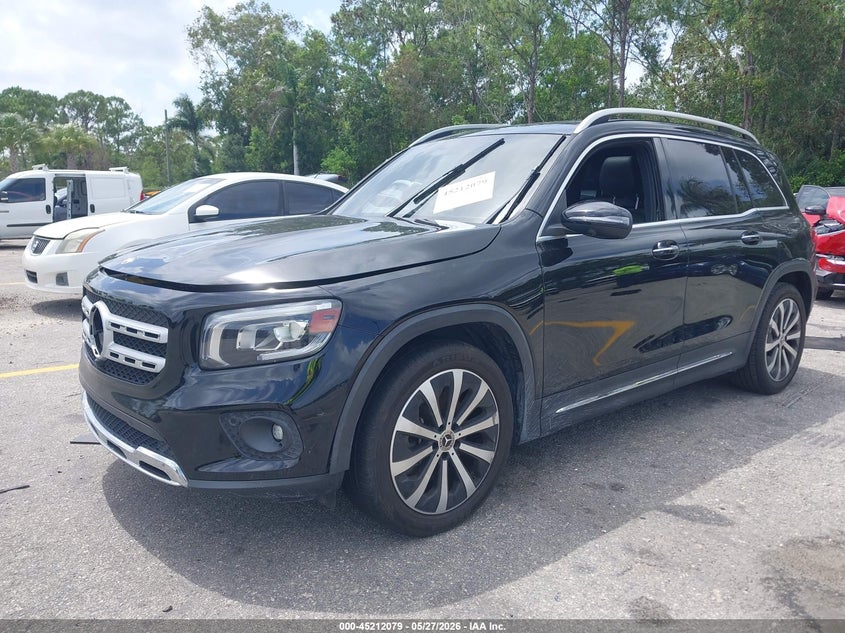 2020 Mercedes-benz Glb VIN W1N4M4GB4LW035655 IAAI salvage auction — WATER/FLOOD, Salvage Title, sold $8,550 on 2026-07-06 (photo 2)