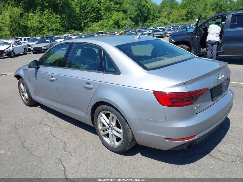 2017 Audi A4 VIN WAUANAF49HN061820 IAAI salvage auction — LEFT FRONT, Salvage (Connecticut), sold $2,375 on 2026-07-30 (photo 3)
