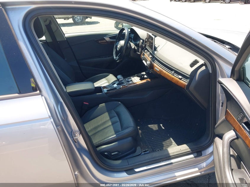2017 Audi A4 VIN WAUANAF49HN061820 IAAI salvage auction — LEFT FRONT, Salvage (Connecticut), sold $2,375 on 2026-07-30 (photo 5)