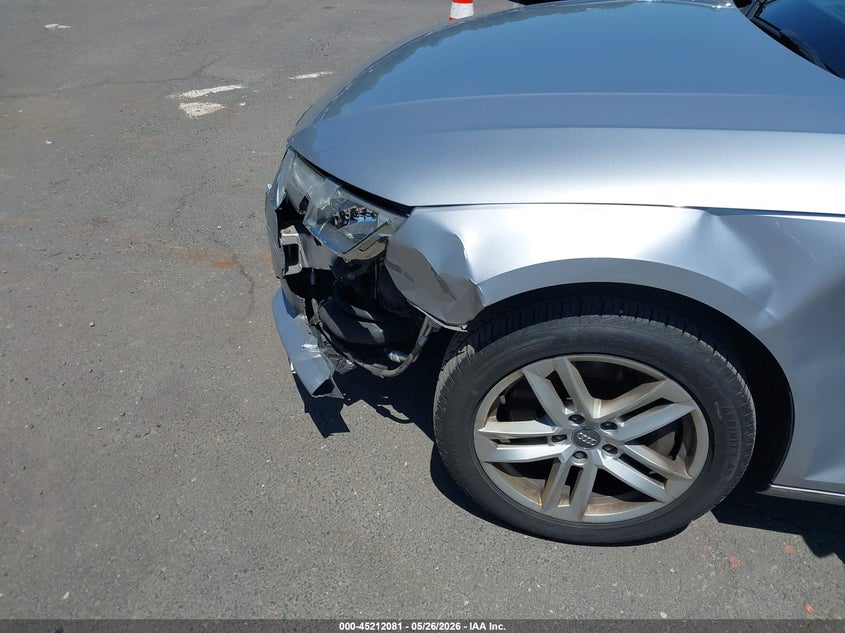 2017 Audi A4 VIN WAUANAF49HN061820 IAAI salvage auction — LEFT FRONT, Salvage (Connecticut), sold $2,375 on 2026-07-30 (photo 6)