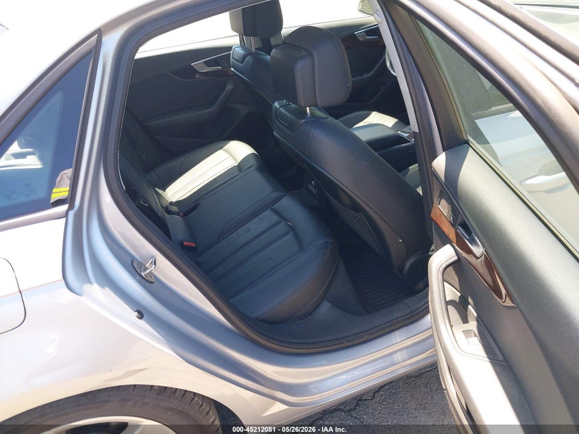 2017 Audi A4 VIN WAUANAF49HN061820 IAAI salvage auction — LEFT FRONT, Salvage (Connecticut), sold $2,375 on 2026-07-30 (photo 8)