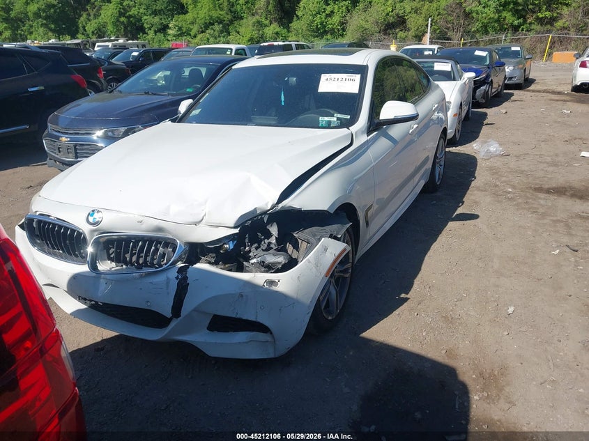2016 BMW 3er VIN WBA8Z5C51GG500874 IAAI salvage auction — LEFT FRONT, Salvage Title, sold $1,250 on 2026-07-24 (photo 2)