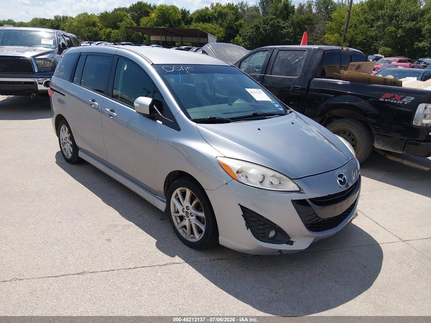 2013 Mazda 5 VIN JM1CW2CL2D0159671 IAAI salvage auction — NORMAL WEAR, Original (Texas), sold $1,300 on 2026-07-13 (photo 1)