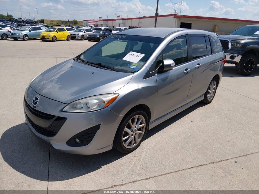 2013 Mazda 5 VIN JM1CW2CL2D0159671 IAAI salvage auction — NORMAL WEAR, Original (Texas), sold $1,300 on 2026-07-13 (photo 2)