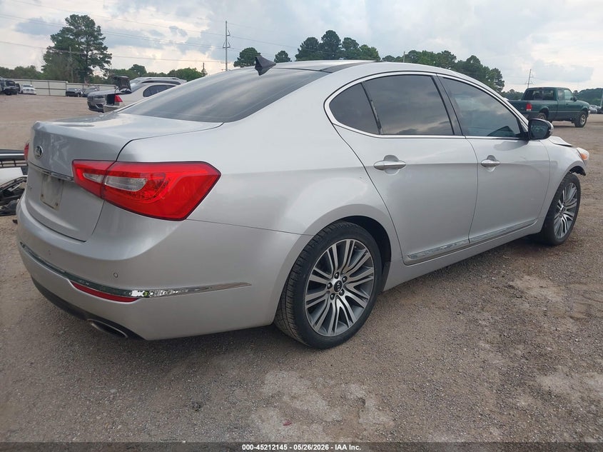 2016 Kia Cadenza VIN KNALN4D75G5217566 IAAI salvage auction — FRONT END, Original (Texas), sold $25 on 2026-07-23 (photo 4)