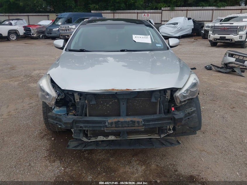 2016 Kia Cadenza VIN KNALN4D75G5217566 IAAI salvage auction — FRONT END, Original (Texas), sold $25 on 2026-07-23 (photo 6)