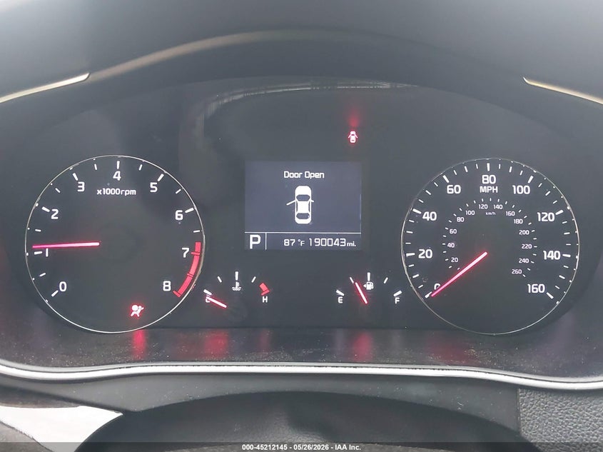 2016 Kia Cadenza VIN KNALN4D75G5217566 IAAI salvage auction — FRONT END, Original (Texas), sold $25 on 2026-07-23 (photo 7)