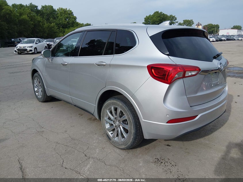 2019 Buick Envision VIN LRBFX2SA9KD004503 IAAI salvage auction — HAIL, Clear (Kansas), sold $3,775 on 2026-07-22 (photo 3)