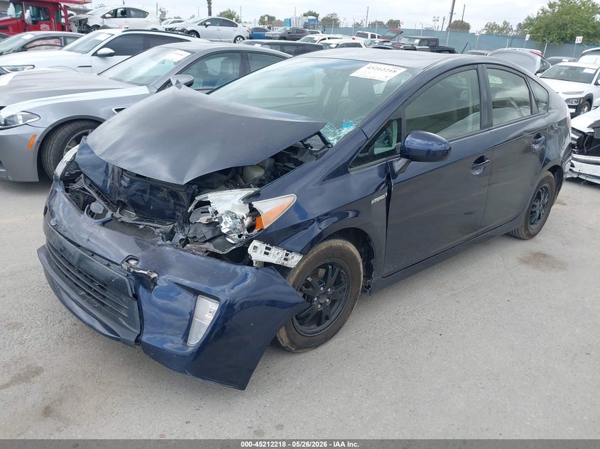 2015 Toyota Prius VIN JTDKN3DU3F2003111 IAAI salvage auction — FRONT END, Salvage (California), sold $475 on 2026-07-29 (photo 2)
