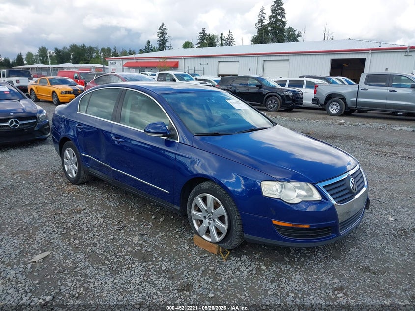 2008 Volkswagen Passat VIN WVWJK73CX8P089981 IAAI salvage auction — LEFT FRONT, Bill Of Sale (Washington), sold $125 on 2026-07-08 (photo 1)