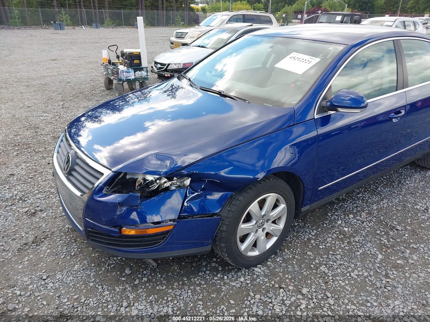 2008 Volkswagen Passat VIN WVWJK73CX8P089981 IAAI salvage auction — LEFT FRONT, Bill Of Sale (Washington), sold $125 on 2026-07-08 (photo 6)