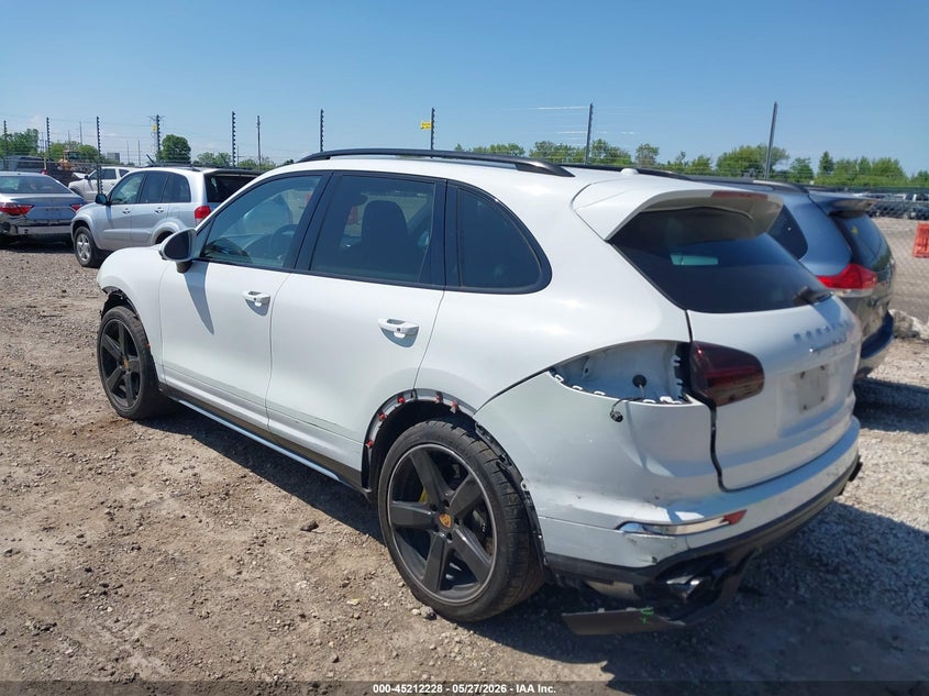 2016 Porsche Cayenne VIN WP1AC2A24GLA86864 IAAI salvage auction — LEFT SIDE, Salvage (Illinois), sold $14,800 on 2026-07-15 (photo 3)