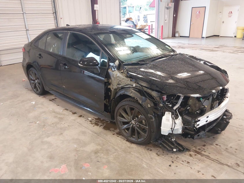 2025 Toyota Corolla VIN 5YFS4MCE4SP249955 IAAI salvage auction — LEFT & RIGHT, Salvage Title, sold $6,600 on 2026-07-13 (photo 1)