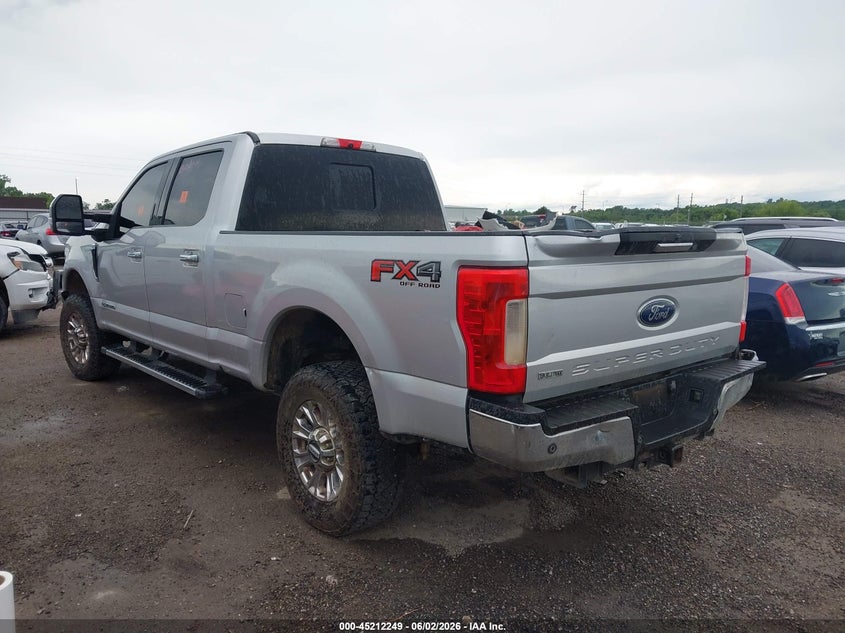 2017 Ford F250 VIN 1FT7W2BT8HEE81808 IAAI salvage auction — RIGHT FRONT, Salvage Title, sold $8,600 on 2026-08-28 (photo 3)