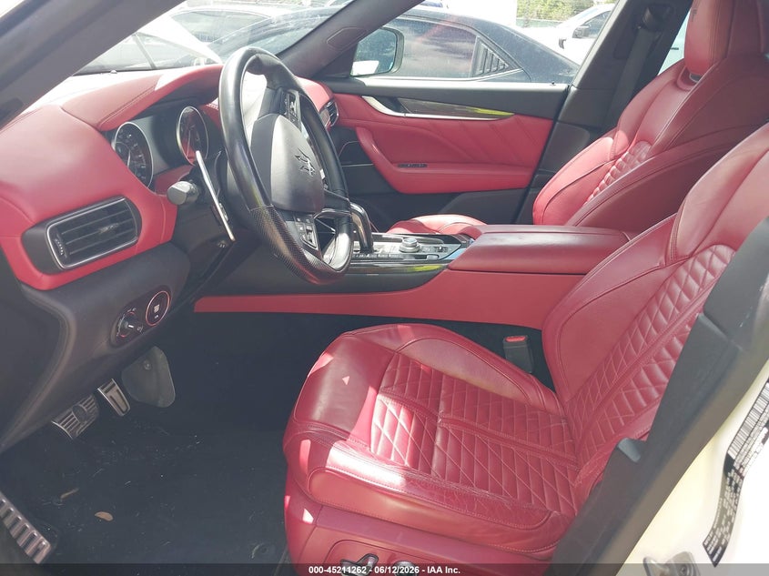 2021 Maserati Levante VIN ZN661XUS9MX372749 IAAI salvage auction — FRONT END, Salvage (Texas), sold $14,850 on 2026-07-20 (photo 5)