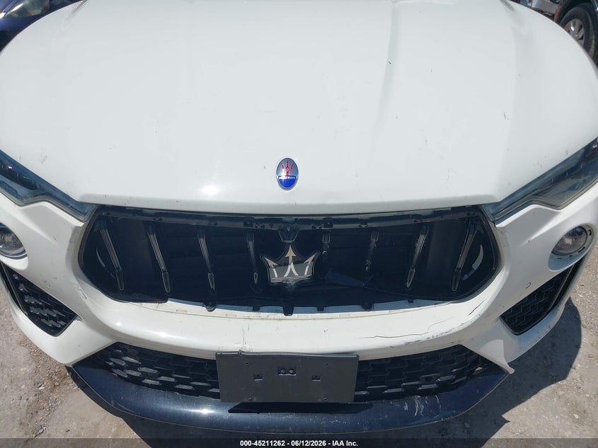 2021 Maserati Levante VIN ZN661XUS9MX372749 IAAI salvage auction — FRONT END, Salvage (Texas), sold $14,850 on 2026-07-20 (photo 6)