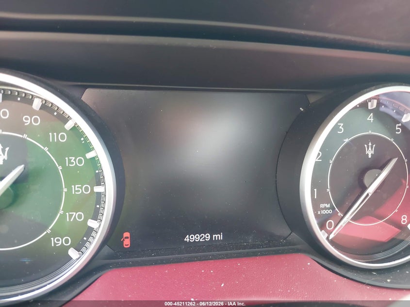 2021 Maserati Levante VIN ZN661XUS9MX372749 IAAI salvage auction — FRONT END, Salvage (Texas), sold $14,850 on 2026-07-20 (photo 7)