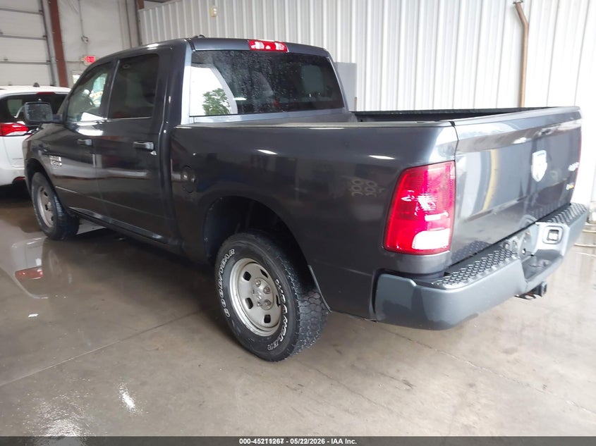2017 Ram 1500 VIN 1C6RR7KG2HS787217 IAAI salvage auction — FRONT & REAR, SF97 (Kansas), sold $18,300 on 2026-07-09 (photo 3)