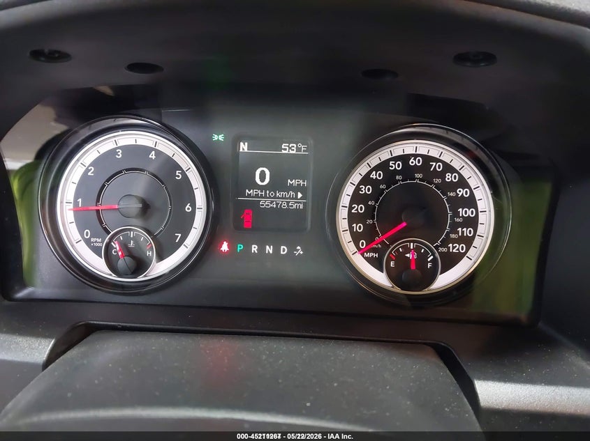 2017 Ram 1500 VIN 1C6RR7KG2HS787217 IAAI salvage auction — FRONT & REAR, SF97 (Kansas), sold $18,300 on 2026-07-09 (photo 7)