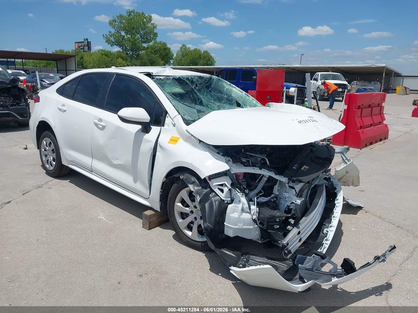 2026 Toyota Corolla VIN 5YFB4MDE6TP427395 IAAI salvage auction — FRONT END, Salvage (Texas), sold $25 on 2026-07-29 (photo 1)