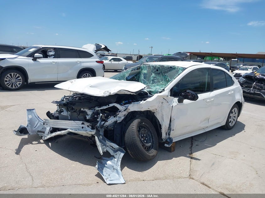 2026 Toyota Corolla VIN 5YFB4MDE6TP427395 IAAI salvage auction — FRONT END, Salvage (Texas), sold $25 on 2026-07-29 (photo 2)