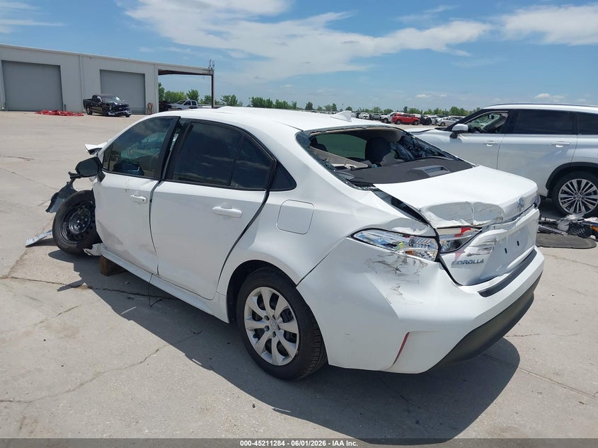2026 Toyota Corolla VIN 5YFB4MDE6TP427395 IAAI salvage auction — FRONT END, Salvage (Texas), sold $25 on 2026-07-29 (photo 3)