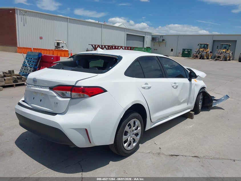 2026 Toyota Corolla VIN 5YFB4MDE6TP427395 IAAI salvage auction — FRONT END, Salvage (Texas), sold $25 on 2026-07-29 (photo 4)