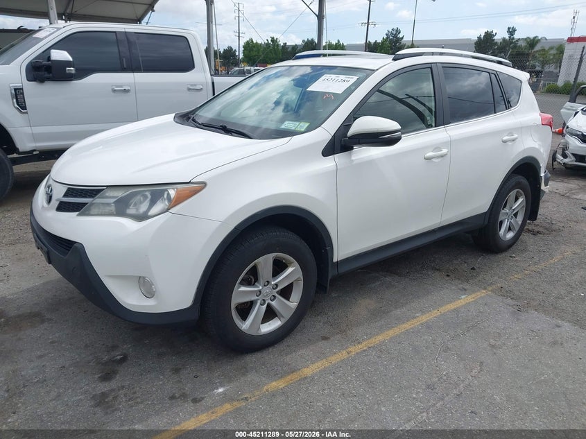 2013 Toyota Rav 4 VIN JTMRFREV8D5004174 IAAI salvage auction — REAR END, Salvage Title, sold $3,500 on 2026-07-21 (photo 2)