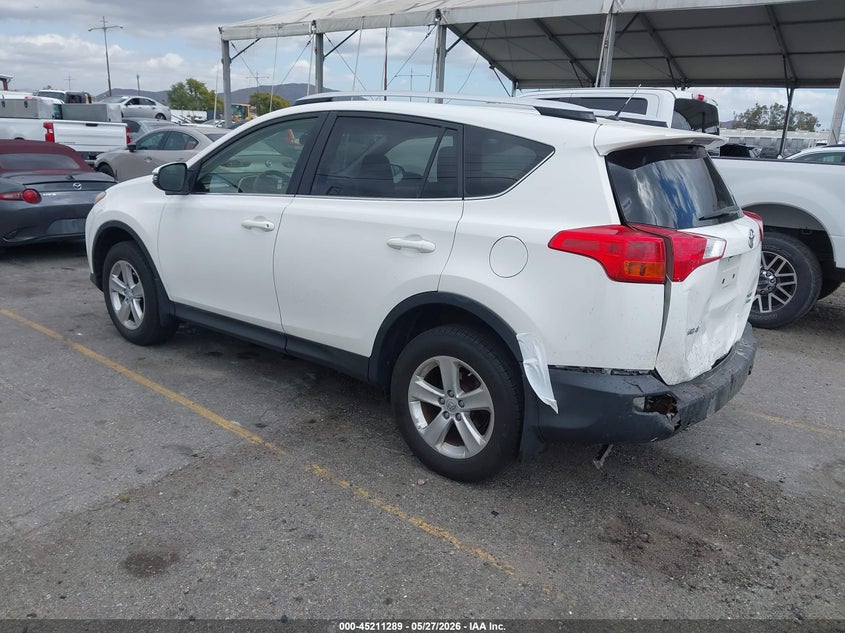 2013 Toyota Rav 4 VIN JTMRFREV8D5004174 IAAI salvage auction — REAR END, Salvage Title, sold $3,500 on 2026-07-21 (photo 3)