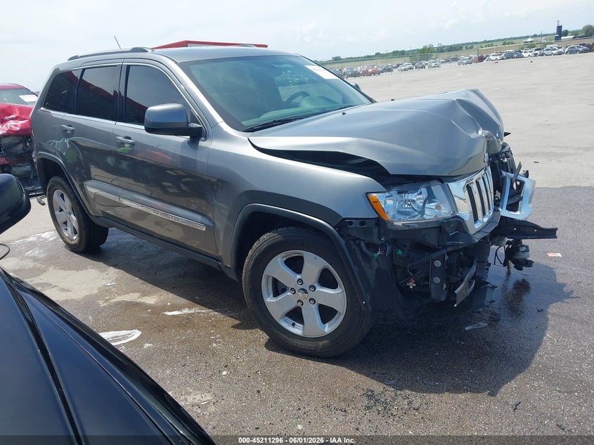 2013 Jeep Grand cherokee VIN 1C4RJFAG9DC553057 IAAI salvage auction — FRONT END, Certificate Of Title (Nebraska), sold $2,450 on 2026-07-09 (photo 1)