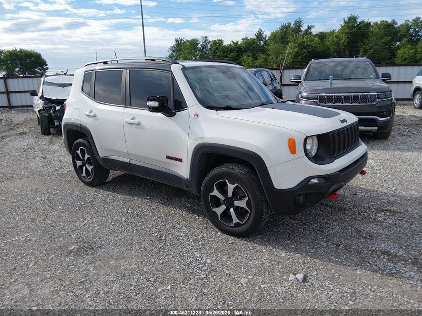 2020 Jeep Renegade VIN ZACNJBC14LPM06894 IAAI salvage auction — HAIL, Clear (Missouri), sold $4,125 on 2026-07-13 (photo 1)