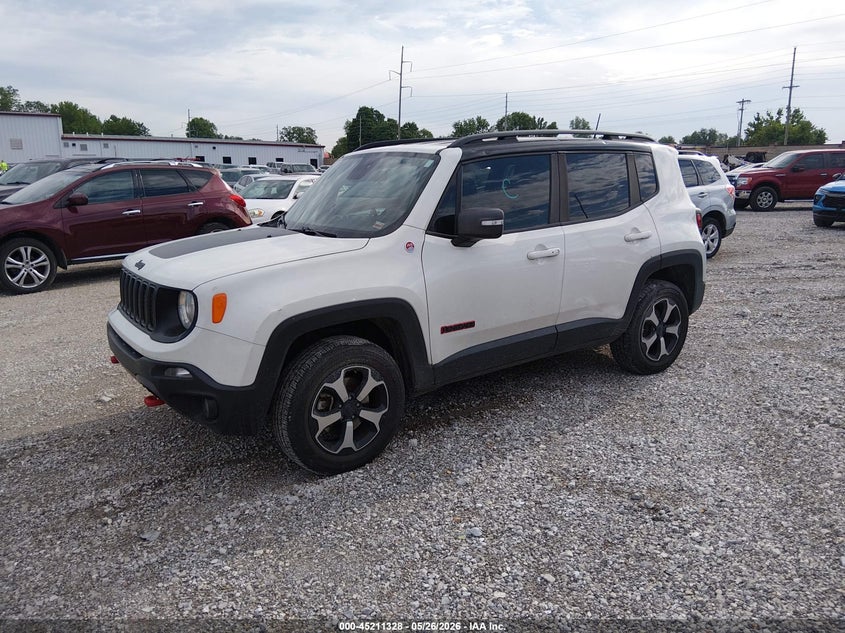 2020 Jeep Renegade VIN ZACNJBC14LPM06894 IAAI salvage auction — HAIL, Clear (Missouri), sold $4,125 on 2026-07-13 (photo 2)