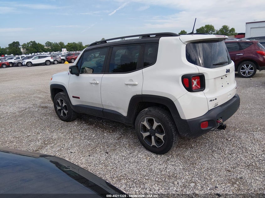 2020 Jeep Renegade VIN ZACNJBC14LPM06894 IAAI salvage auction — HAIL, Clear (Missouri), sold $4,125 on 2026-07-13 (photo 3)