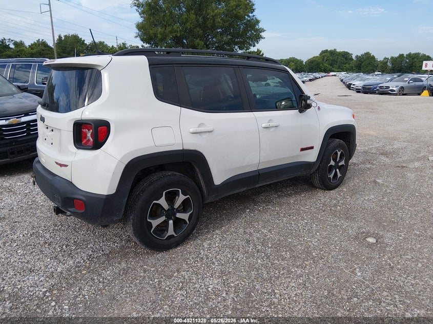 2020 Jeep Renegade VIN ZACNJBC14LPM06894 IAAI salvage auction — HAIL, Clear (Missouri), sold $4,125 on 2026-07-13 (photo 4)