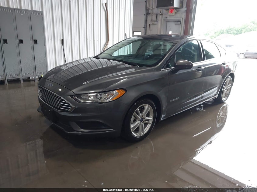 2018 Ford Fusion VIN 3FA6P0UU1JR123008 IAAI salvage auction — LEFT SIDE, Sf97 (Kansas), sold $13,450 on 2026-07-09 (photo 2)
