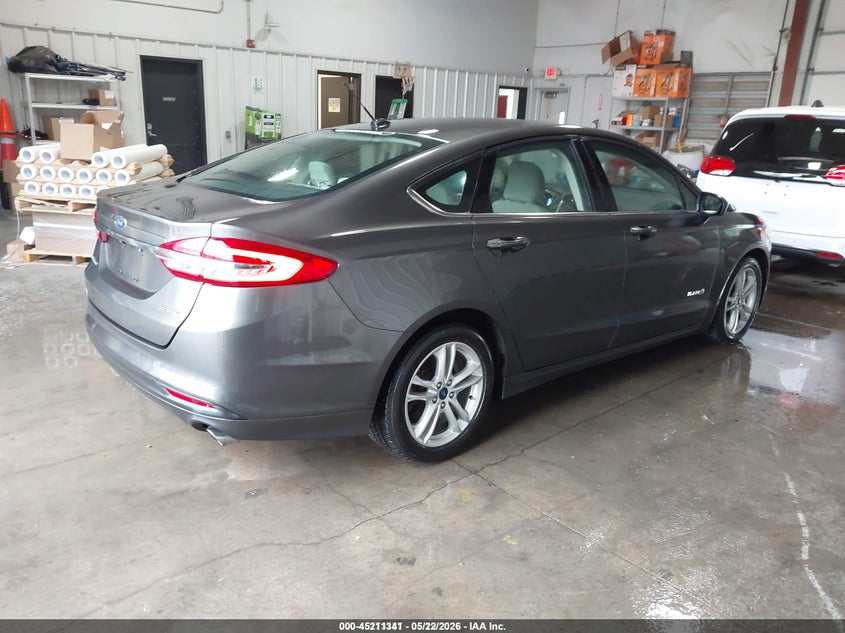 2018 Ford Fusion VIN 3FA6P0UU1JR123008 IAAI salvage auction — LEFT SIDE, Sf97 (Kansas), sold $13,450 on 2026-07-09 (photo 4)