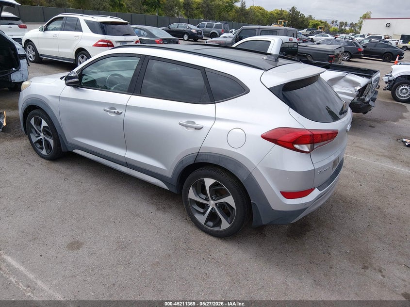 2018 Hyundai Tucson VIN KM8J33A21JU693292 IAAI salvage auction — FRONT END, Salvage Title, sold $25 on 2026-07-29 (photo 3)